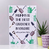Gardener Personalised Print - Olivia Morgan Ltd