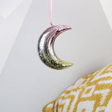 Ombre Hanging Moon Nursery Decoration - Olivia Morgan Ltd