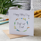 Pet Dad Father's Day Photo Magnet Card