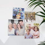Wooden Photo Wall Tiles Letter Box Gift For Grandad