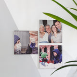 Wooden Photo Wall Tiles Letter Box Gift For Grandad
